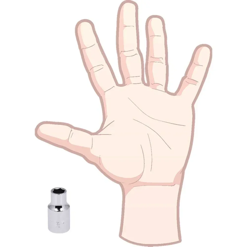 Soquete Sextavado Encaixe 1/2 7/8 Worker - Imagem 5