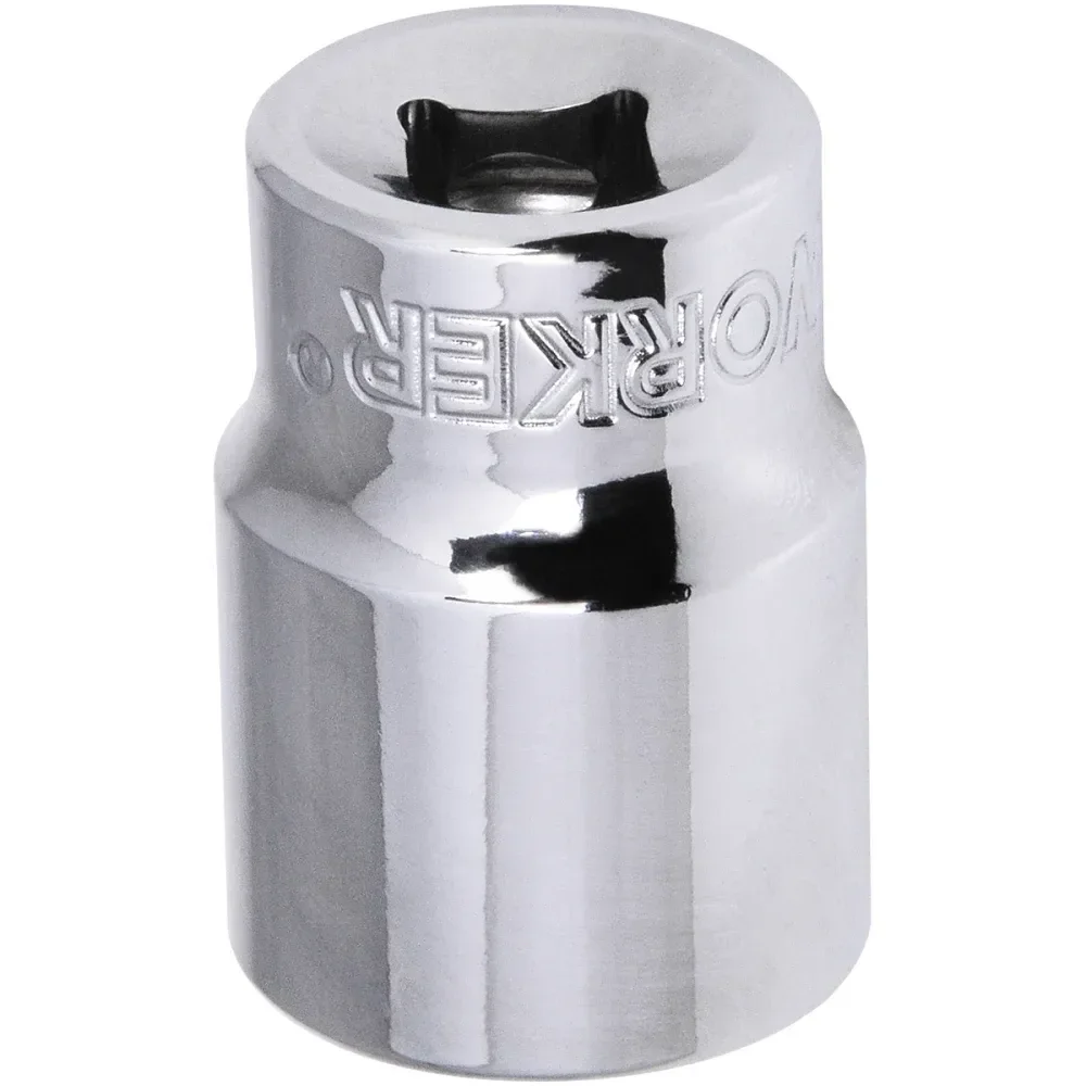 Soquete Sextavado Encaixe 1/4 1/2 Worker - Imagem 2