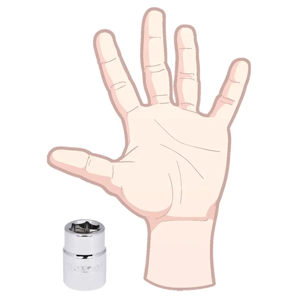 Soquete Sextavado Encaixe 3/4 21Mm Worker - Imagem 5