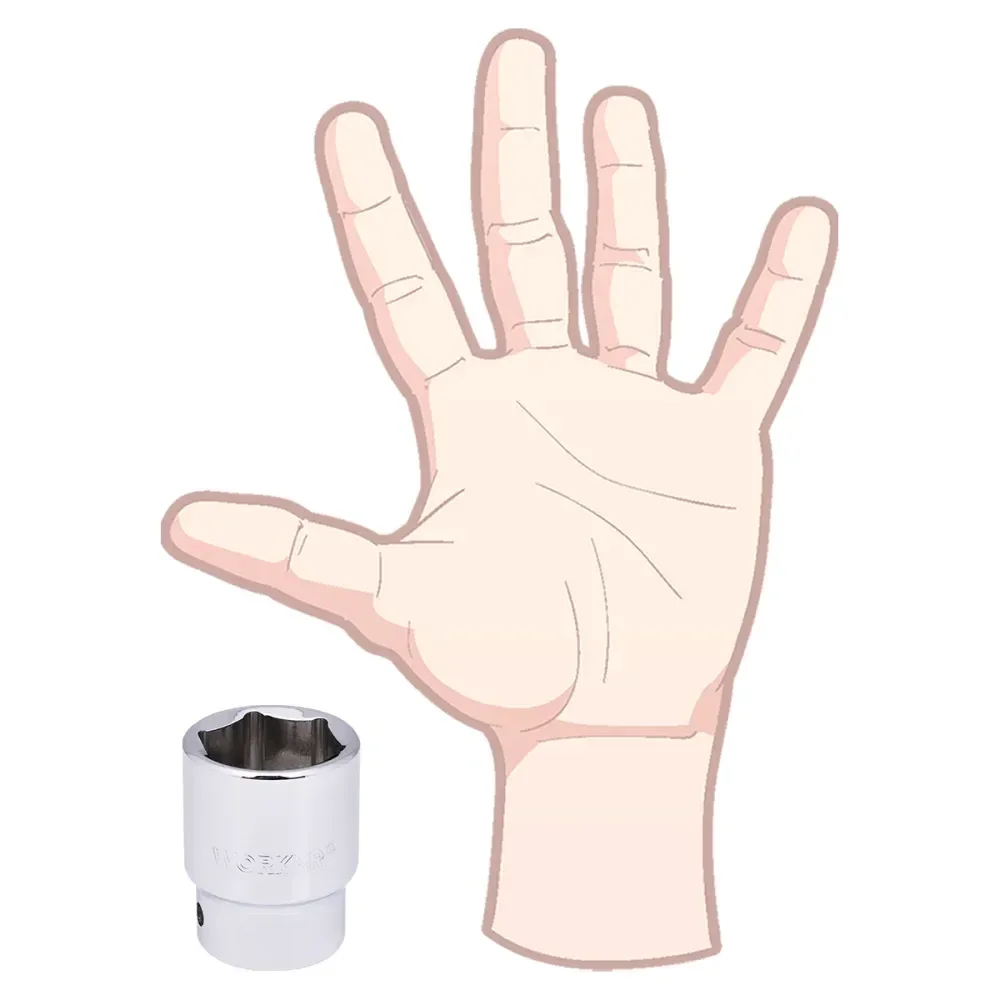 Soquete Sextavado Encaixe 3/4 28Mm Worker - Imagem 5