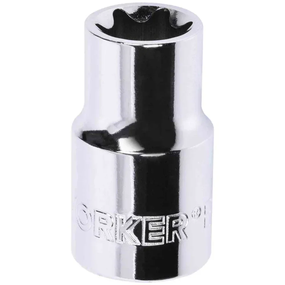 Soquete Torx Encaixe 1/2 E22 Worker - Imagem 3