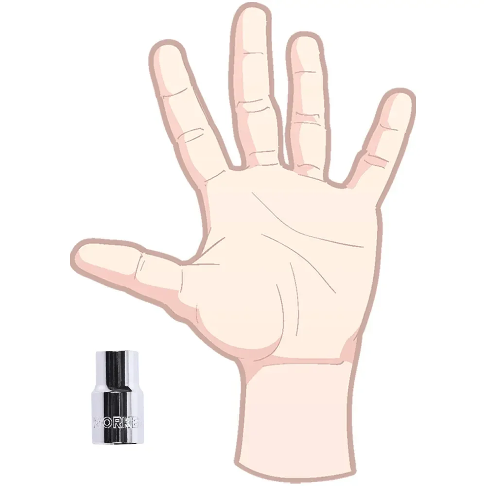 Soquete Torx Worker Encaixe 1/2 E20 - Imagem 6