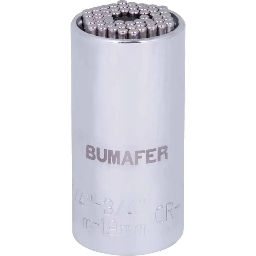 Soquete Universal Mágico Em Cromo Vanádio 3/8 Bumafer - Imagem 2