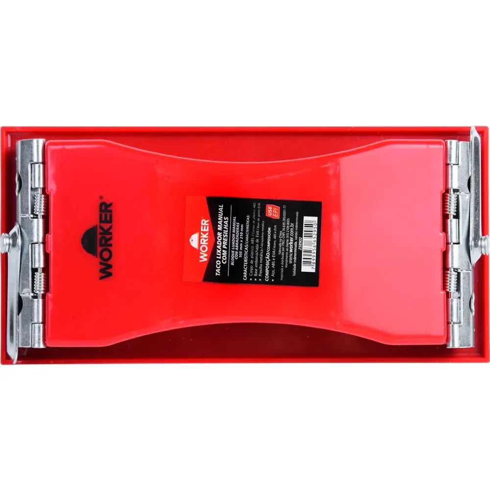 Taco Lixador 105X210 Com Presilhas - Imagem 5