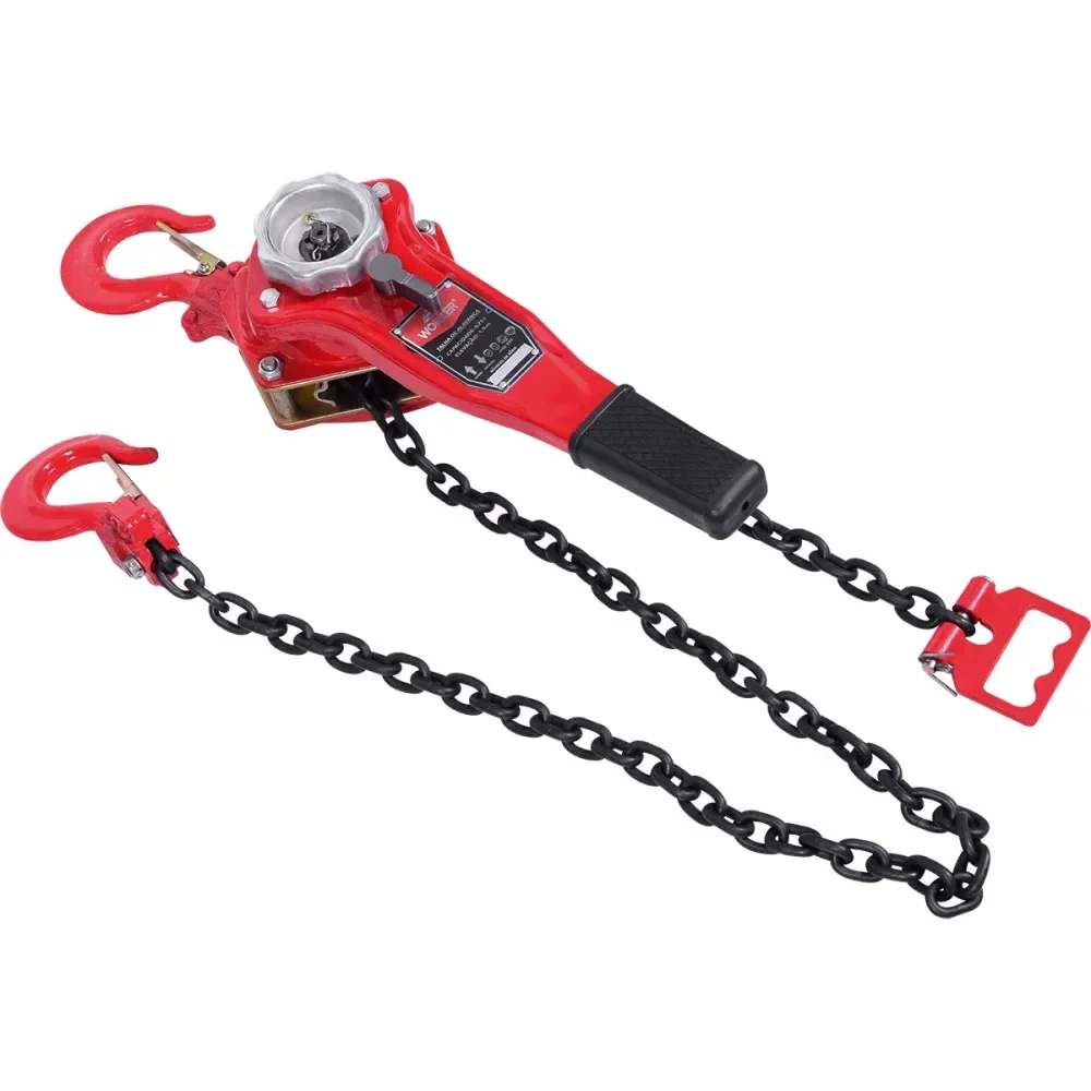 Talha Manual Alavanca Com Gancho Forjado 0,75T X 1,5M Worker - Imagem 2