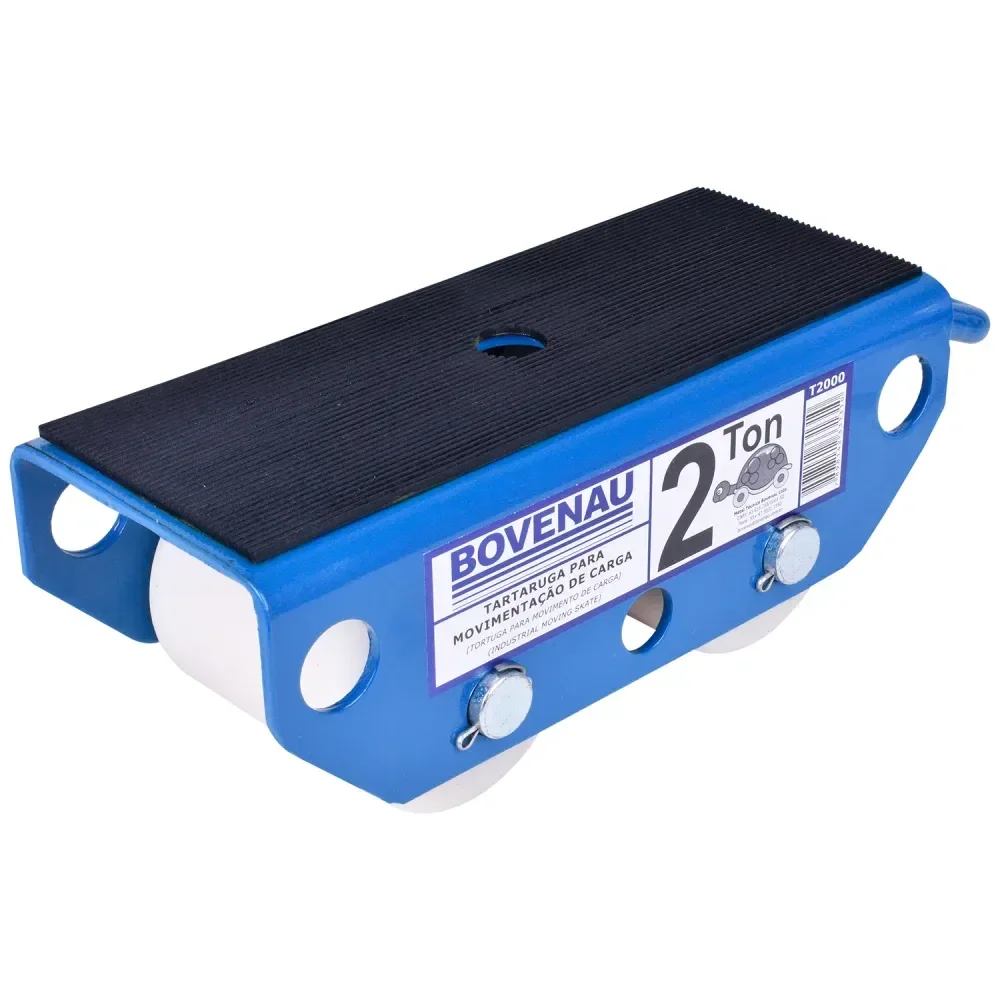 Tartaruga Traseira Para Movimentação De Cargas 2Ton Tn2000 Bovenau - Rodas Nylon - Imagem 4