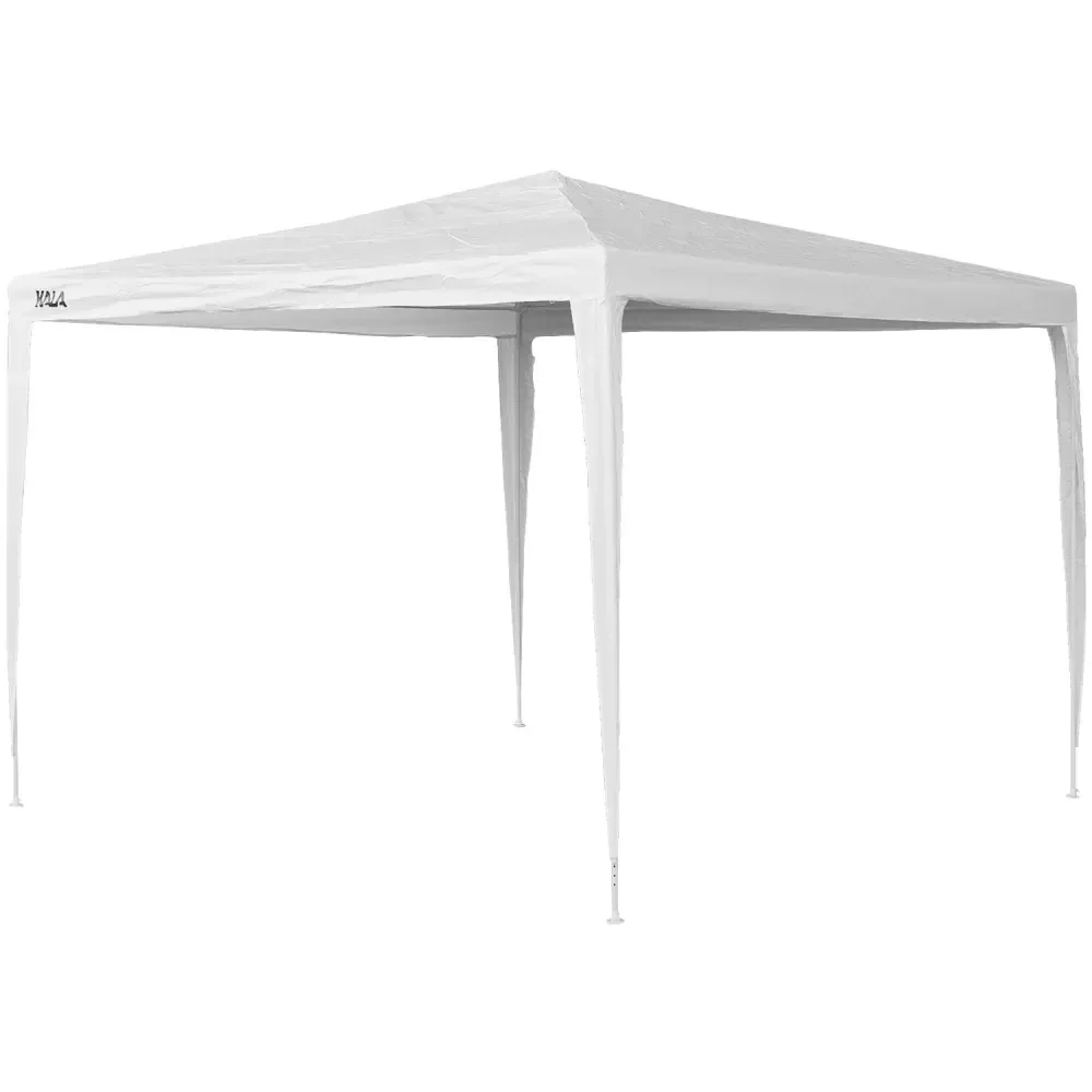 Tenda Gazebo De Ferro 3X3M Desmontável Branco Kala - Imagem 2