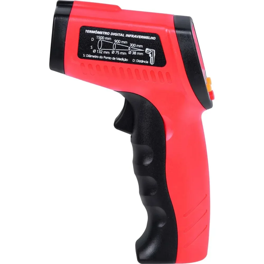 Termômetro Digital Infravermelho À Bateria Worker - Imagem 4