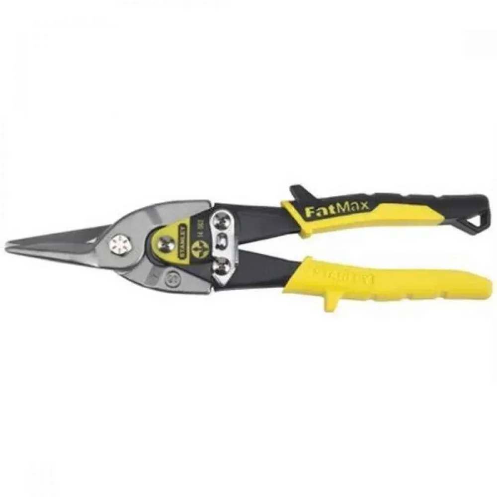 Tesoura Chapa Reto Tipo Aviação Stanley - Imagem 3