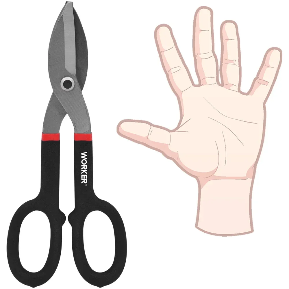 Tesoura Funileiro 10 Worker - Imagem 5