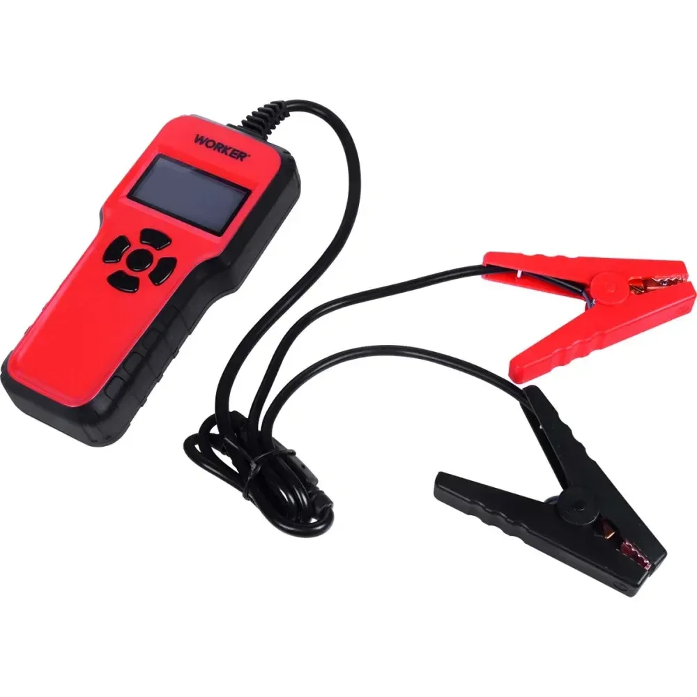 Testador De Baterias Com Display Lcd 12V Worker - Imagem 2