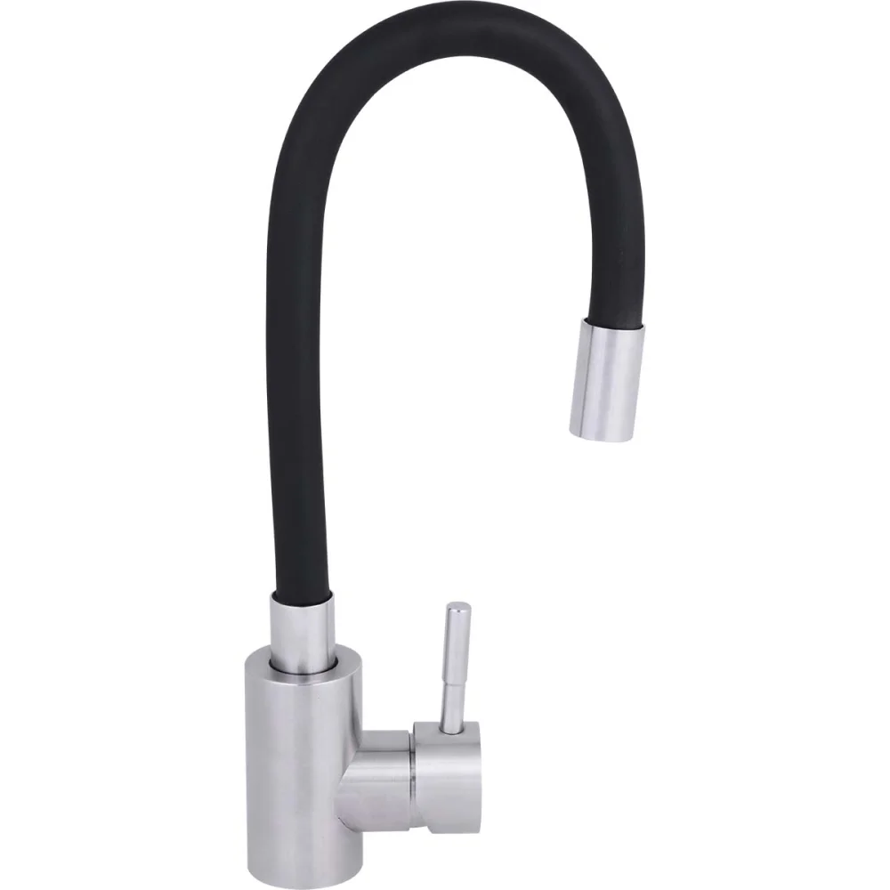 Torneira De Cozinha Com Misturador Em Aço Escovado 1.1/4” Liege - Imagem 4