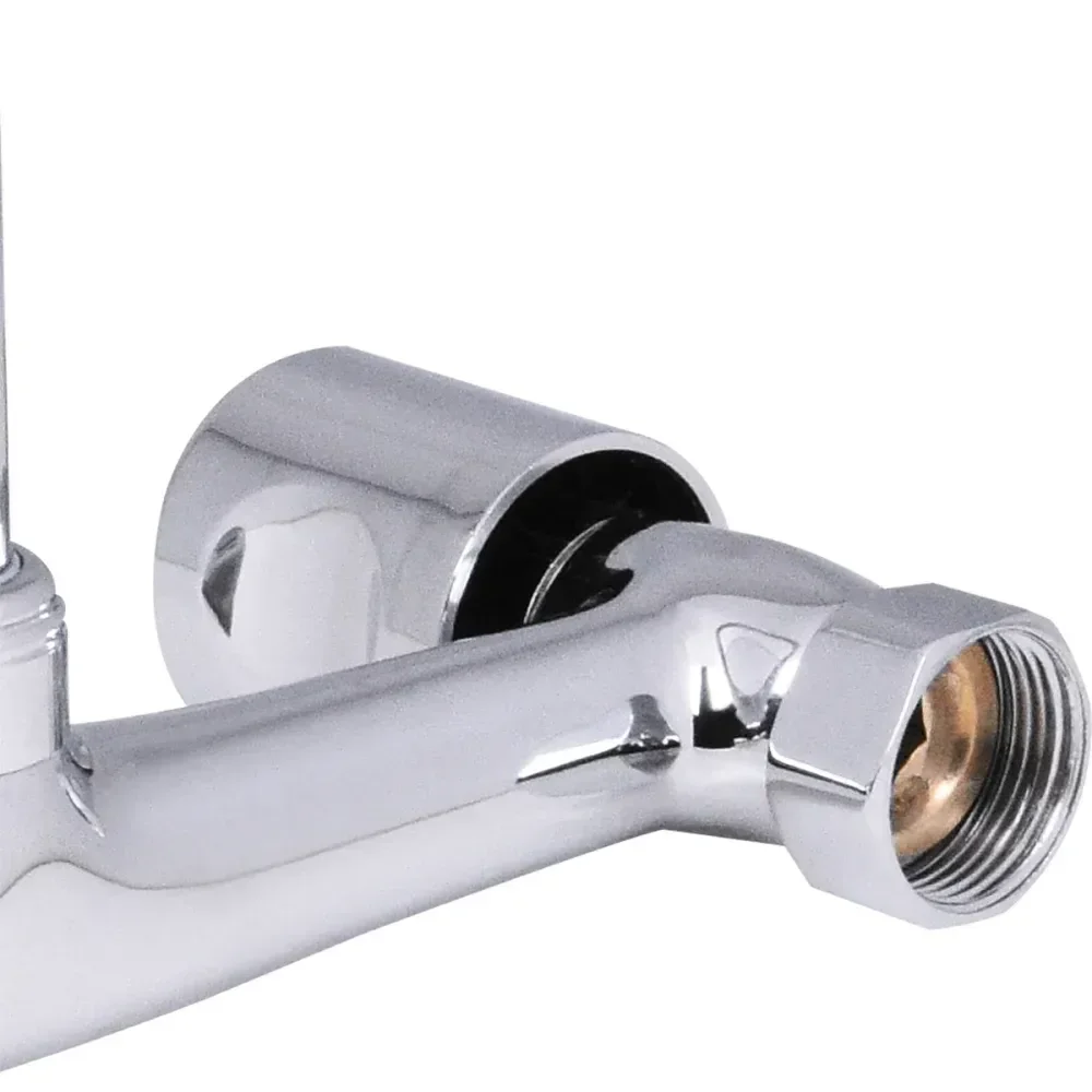 Torneira De Parede Misturador 1/2 1/4 Liege - Imagem 4