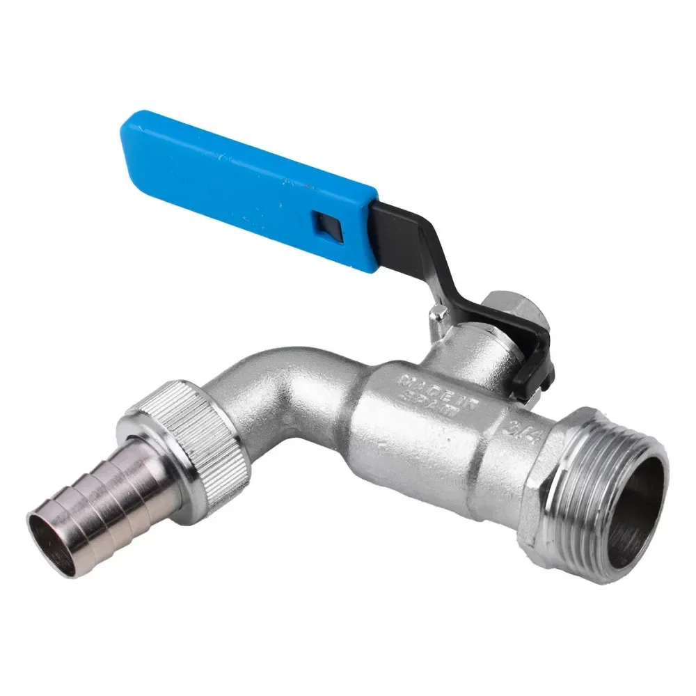 Torneira Esfera De Latão Para Jardim 3/4 X 1/2 Arco - Imagem 5