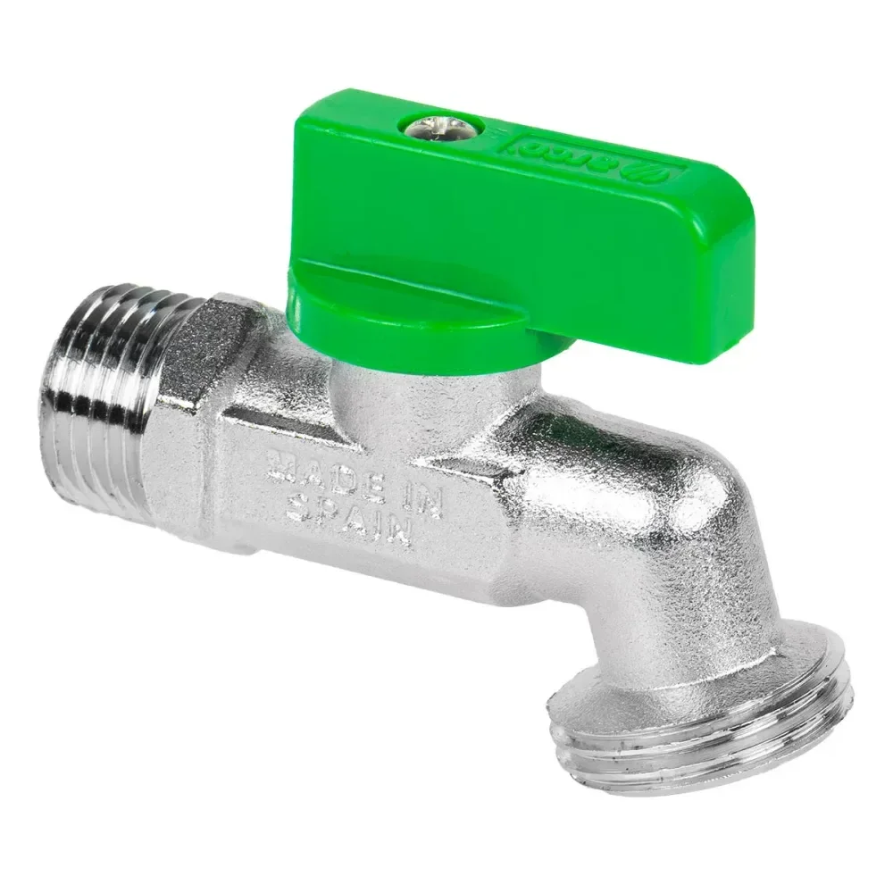 Torneira Esfera Nano De Latão Europeu 1/2X3/4 Arco - Imagem 3