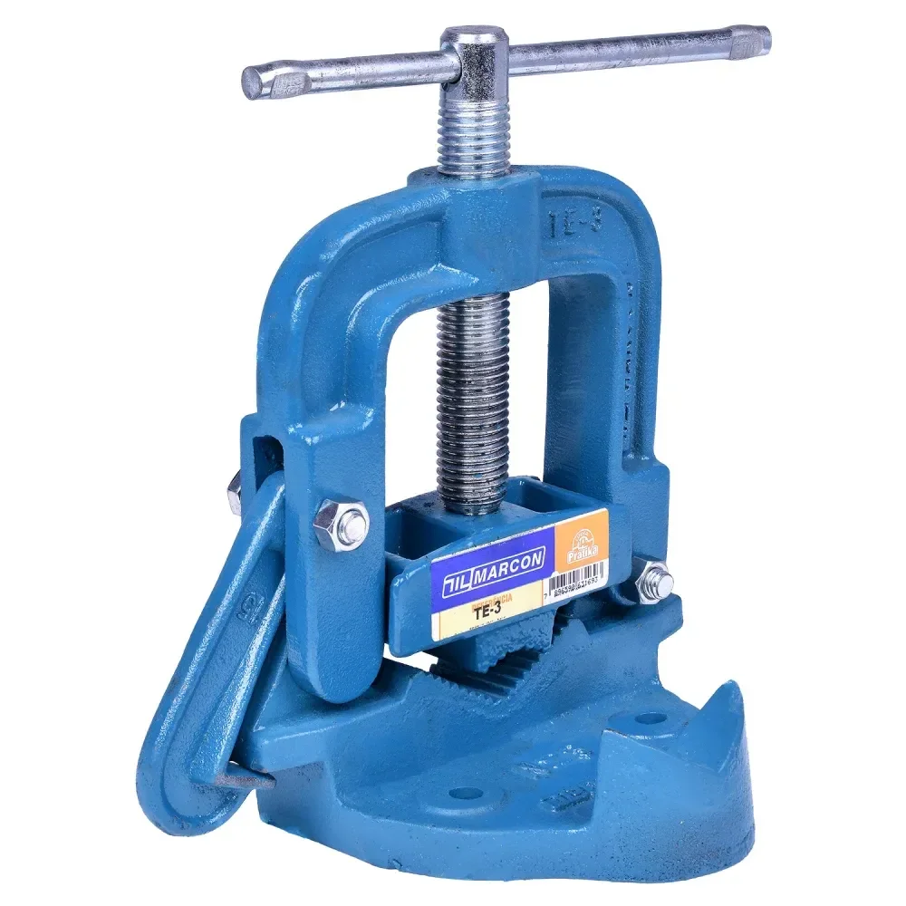 Torno Fixo Para Encanador 78Mm Te-3 Marcon - Imagem 5