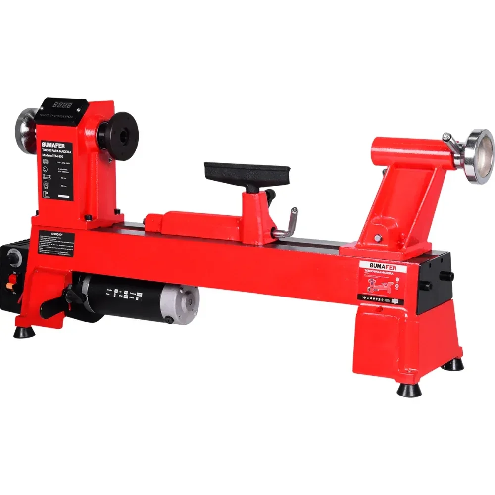 Torno Para Madeira Tpm-550 550W 450Mm Bumafer - Imagem 3