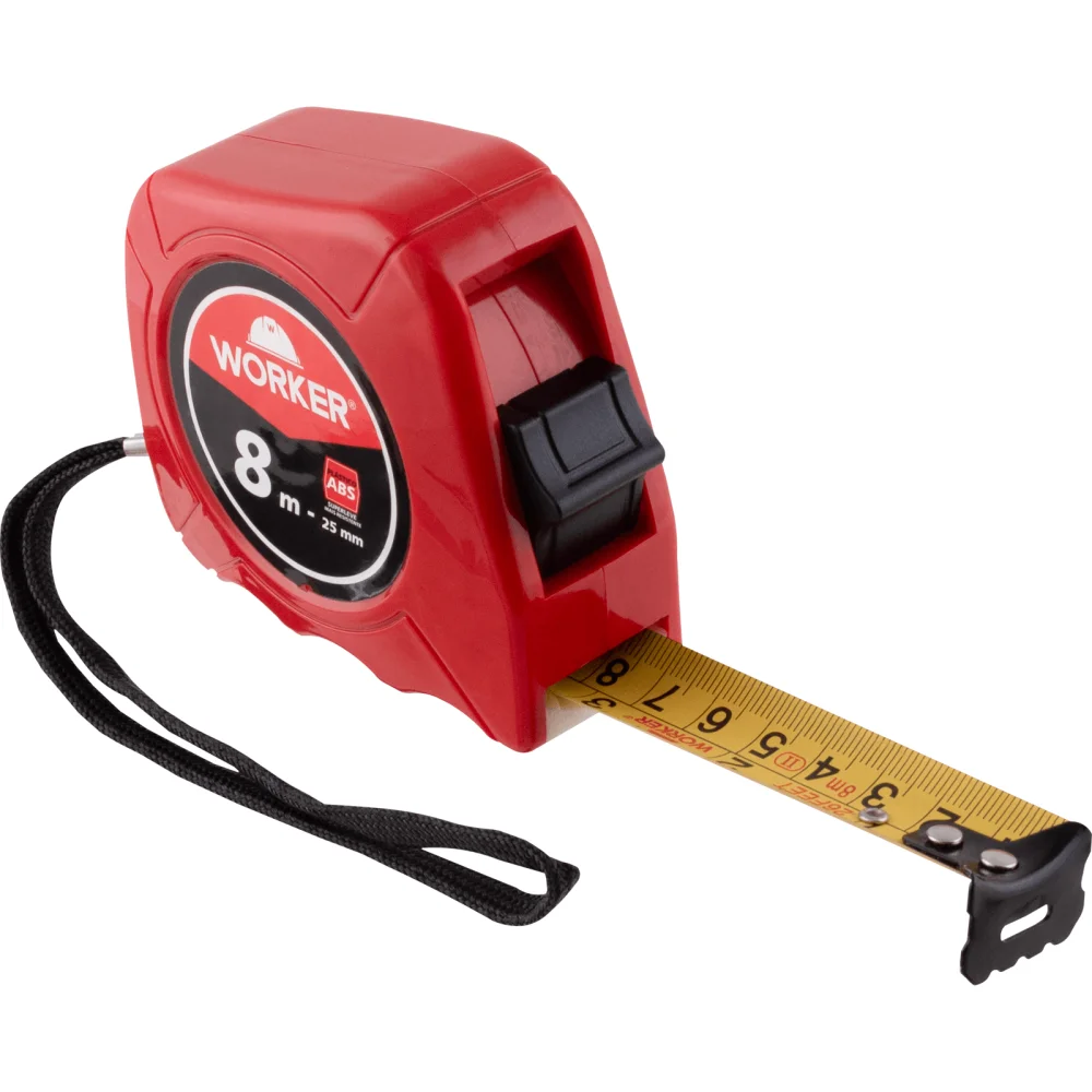 Trena Abs 8M X 25Mm Vermelha Worker - Imagem 3