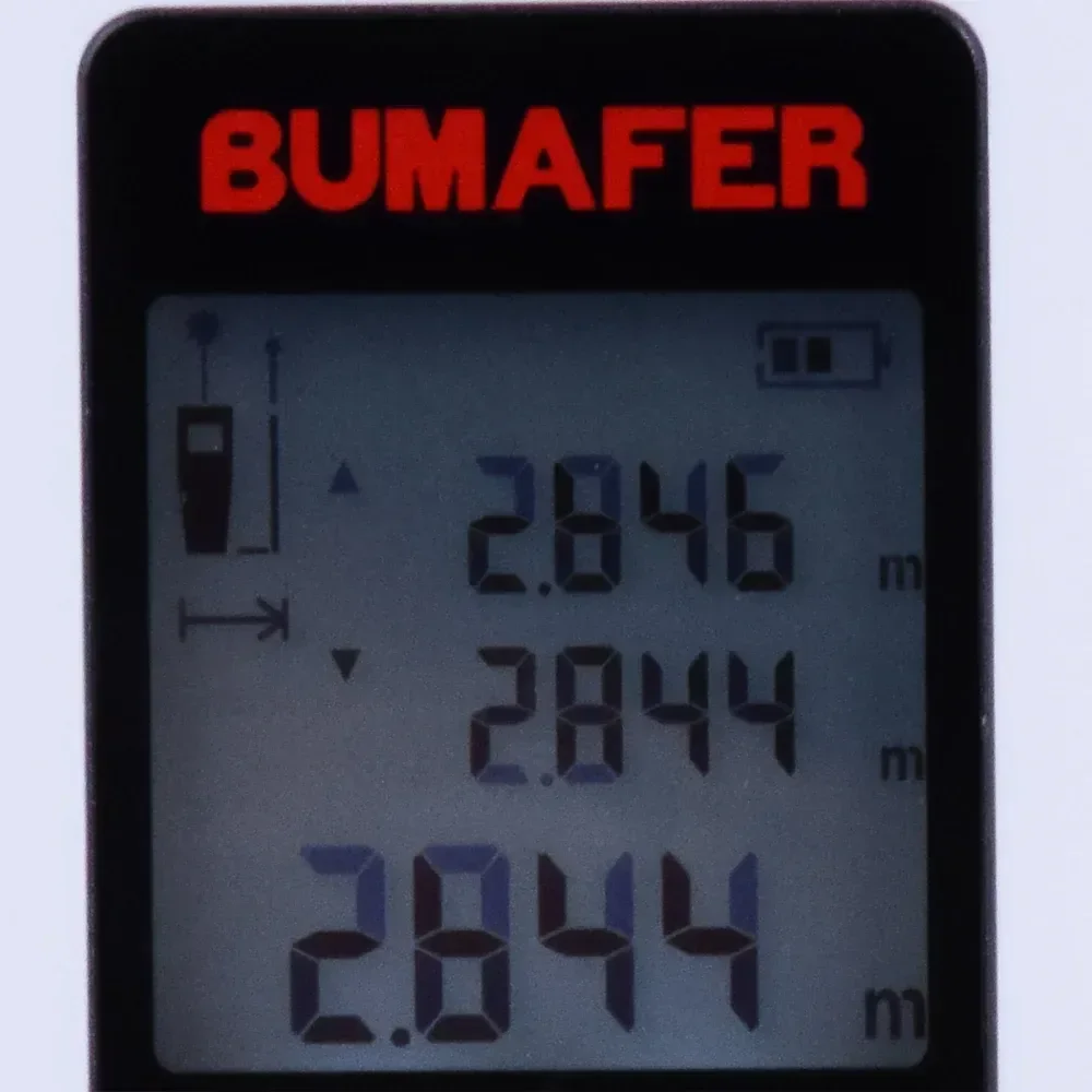 Trena Digital A Laser Profissional 30M Bumafer - Imagem 5