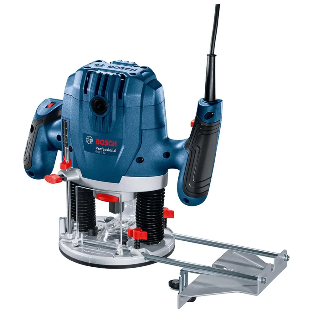 Tupia Para Madeira Com Acessórios Gof 130 1/4 1.300W 127V Bosch - Imagem 3