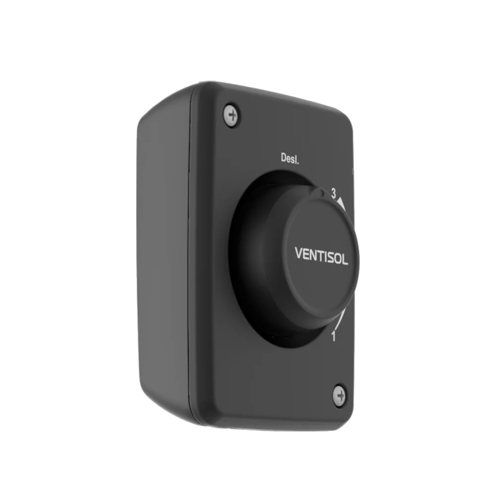 Ventilador De Parede Profissional New 60Cm Preto Ventisol - Imagem 3