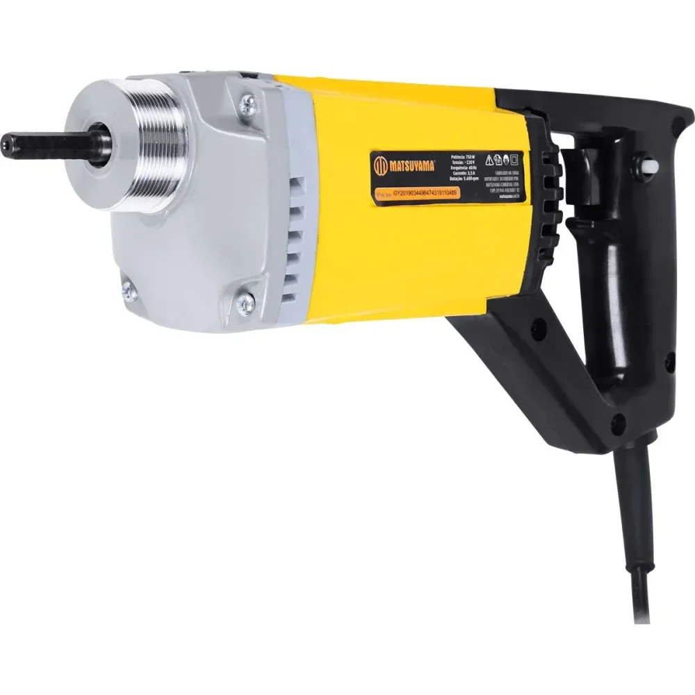 Vibrador Concreto Portátil 750W 5600Vpm 220V Matsuyama - Imagem 3