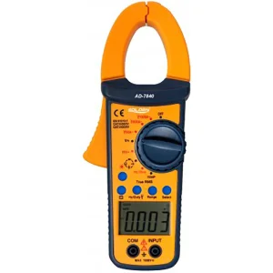 Alicate Amperímetro Digital 40mm 1000A 400/1000V AD-7840 Solden
