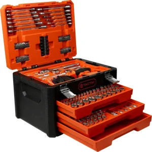 Caixa de Ferramentas com Gavetas 254 Peç Tactix