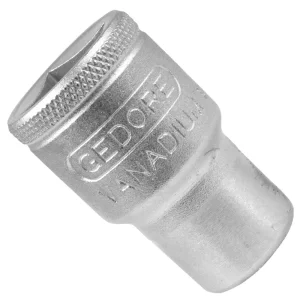 Chave Soquete 12 mm Estriado Encaixe 1/2 Gedore