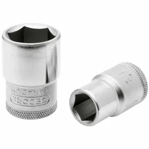 Chave Soquete 13 Mm Sextavado Encaixe De 1/2 Gedore