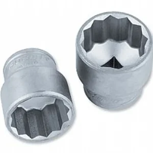 CHAVE SOQUETE ESTRIADO 24 MM ENCAIXE 1/2 GEDORE