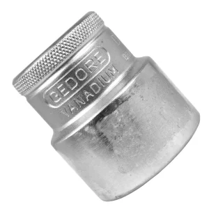 CHAVE SOQUETE ESTRIADO 27 MM ENCAIXE DE 1/2 GEDORE