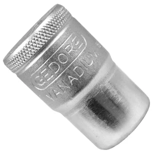 CHAVE SOQUETE ESTRIADO 9/16 ENCAIXE DE 1/2 GEDORE