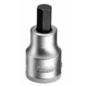 Chave Soquete Hexagonal em Aço Cromo Vanádio 3/4 19mm Gedore