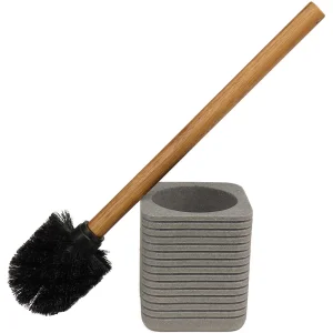 Escova Sanitária Retangular Madeira Cinza Kala