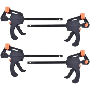 Grampo Sargento Aperto Rápido 4 Jogo 4 Peç Bumafer