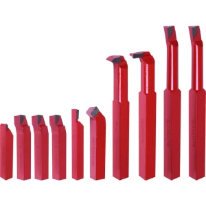 Jogo de Bedame para Torno 20x20mm com 10 Peç Bumafer