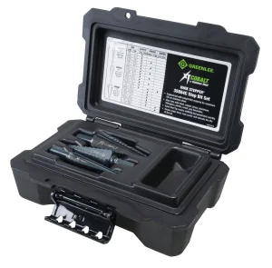 Jogo de Brocas Escalonadas 35884C 3 Peç Greenlee