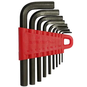 Jogo de Chave Allen Tipo L com 9 Peç 1,5 a 10mm Gedore