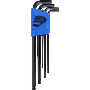 JOGO DE CHAVE HEXAGONAL 1,5MM A10MM ABAULADA 9 PEÇ GEDORE