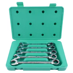 Jogo de Chaves Catraca Combinada 10 a 14mm Belzer/Sata