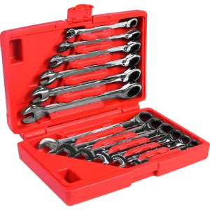 Jogo de Chaves Combinada com Catraca 72 Dentes 12 Peç Worker