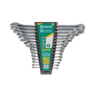 Jogo de Chaves Combinadas 6-32mm 15 Peç ST08002SJ Sata