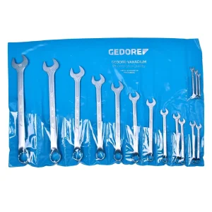 Jogo De Chaves Combinadas 6 a 32mm 1B-15M Gedore - 15 Peç