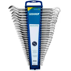 Jogo de Chaves Combinadas com 26 Peç Gedore