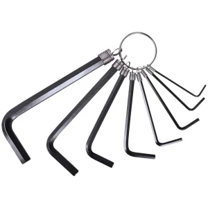 Jogo de Chaves Hexagonal 2 a 10mm 8 Peç Worker