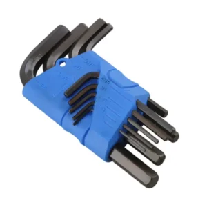 Jogo de Chaves L Hexagonais Curta 1/16-3/8 com 9 Peç Gedore