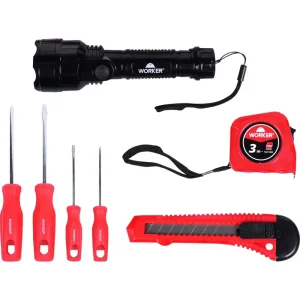 Jogo de Ferramentas Manuais com 7 Peç Worker