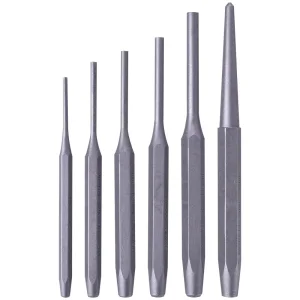 Jogo de Saca Pinos Paralelos e Punção Com 6 Peç Worker