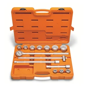 Jogo de Soquete Estriados em Aço com 14 Peç 3/4 Tramontina